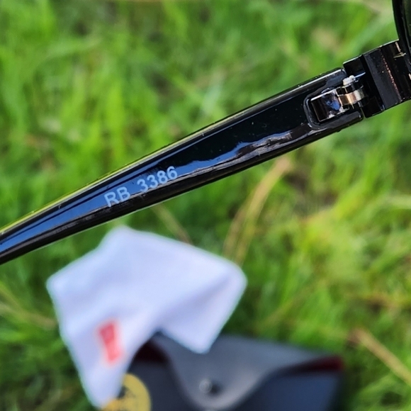RAY-BAN 3386 FRAME Polished Gunmetal‎